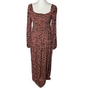 Faherty Susanna Smocked Dress in Montserrat Floral XS